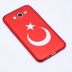 Galaxy S3 Kılıf Patinda Bayrak Silikon Renksiz