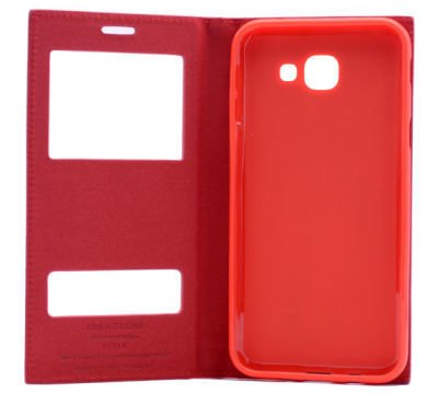 Galaxy C9 Pro Kılıf Patinda Elite Kapaklı Kılıf