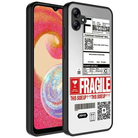 Galaxy A04E Kılıf Aynalı Desenli Kamera Korumalı Parlak Patinda Mirror Kapak