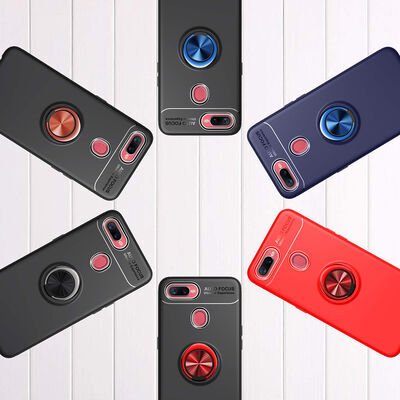 Oppo A5S Kılıf Patinda Ravel Silikon Kapak