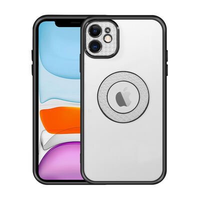 Apple iPhone 12 Kılıf Kamera Korumalı Logo Gösteren Patinda Esta Kapak