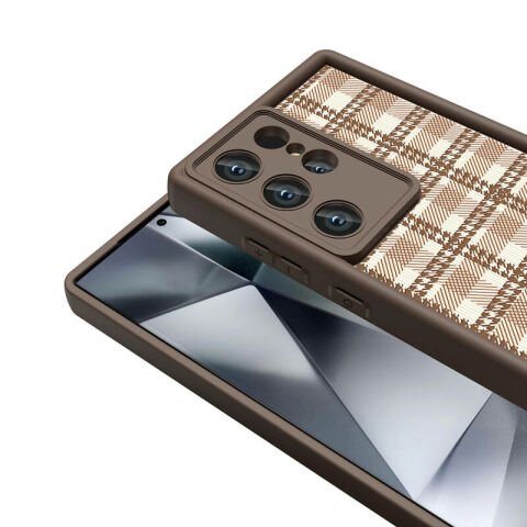 Galaxy S23 Ultra Kılıf Kamera Korumalı Baskılı Arka Yüzey Patinda Klas Kapak