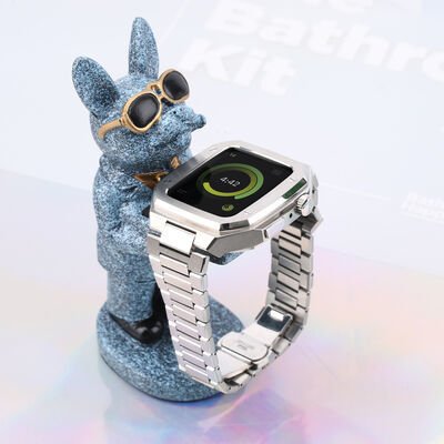Apple Watch 7 45mm Patinda KRD-64 Metal Kordon