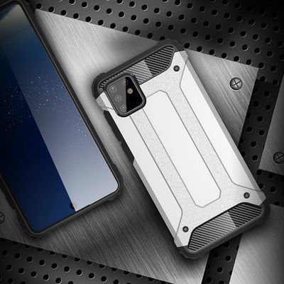 Galaxy A81 (Note 10 Lite) Kılıf Patinda Crash Silikon Kapak