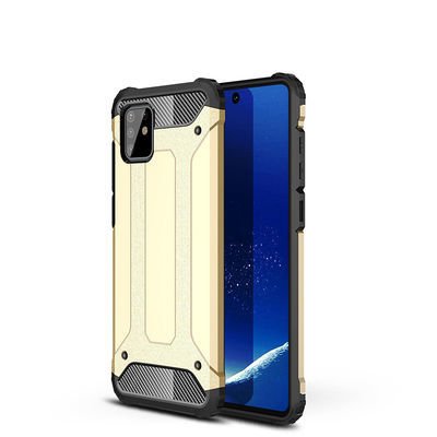 Galaxy A81 (Note 10 Lite) Kılıf Patinda Crash Silikon Kapak