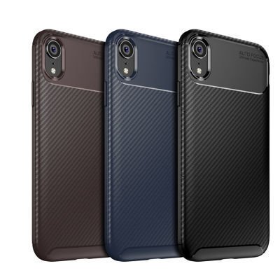 Apple iPhone XR 6.1 Kılıf Patinda Negro Silikon Kapak