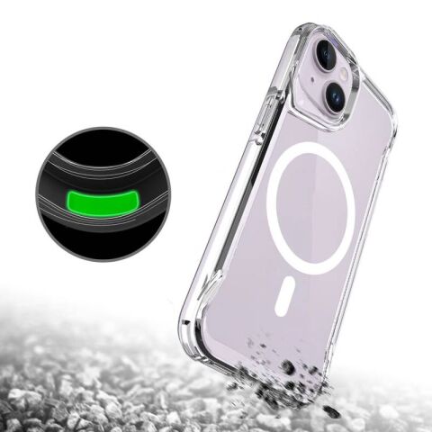 Apple iPhone 13 Kılıf Patinda Magsafe Şarj Özellikli T-Max Magsafe Kapak