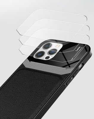 Apple iPhone 12 Pro Max Kılıf ?Patinda Emiks Kapak