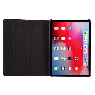 Apple iPad Air 10.9 2022 (5.Nesil) Patinda Dönebilen Standlı Kılıf
