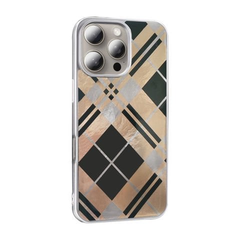 Apple iPhone 16 Pro Max Kılıf Desenli Patinda Mep Kapak