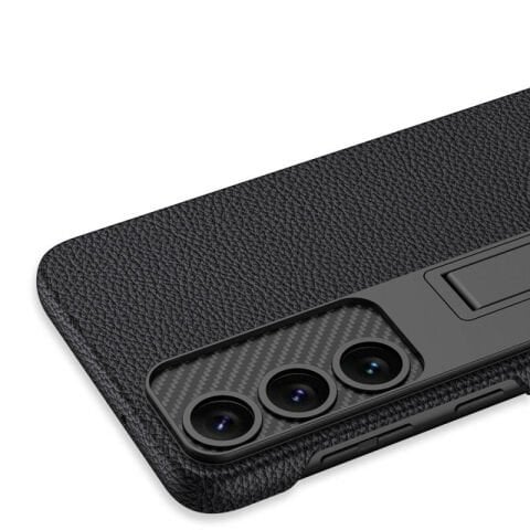 Galaxy S24 Kılıf Patinda Kıpta Standlı Kapak