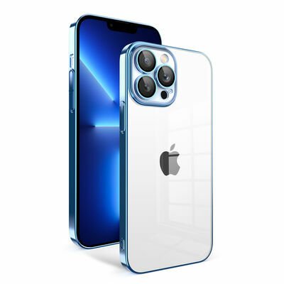 Apple iPhone 12 Pro Kılıf Kamera Korumalı Renkli Çerçeveli Patinda Garaj Kapak