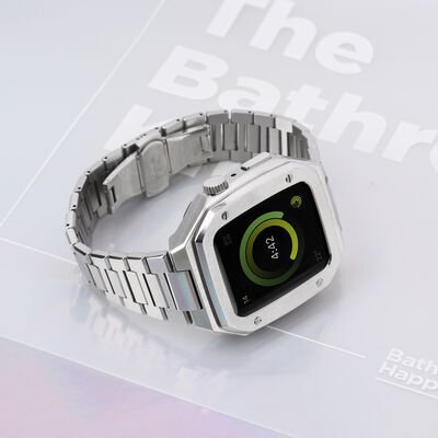 Apple Watch 44mm Patinda KRD-64 Metal Kordon