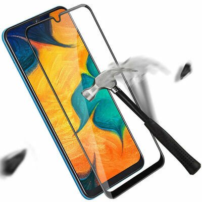 Realme C11 Patinda Kenarları Kırılmaya Dayanıklı Cam Ekran Koruyucu