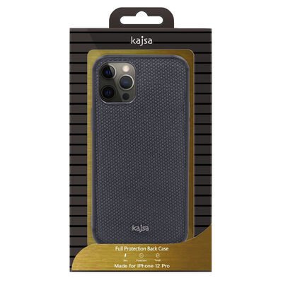 Apple iPhone 12 Pro Max Kılıf Kajsa Preppie Serisi Dark Kapak