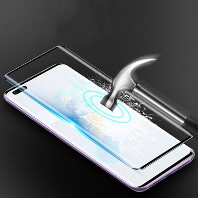 Huawei Mate 40 Pro Patinda Süper Pet Ekran Koruyucu Jelatin