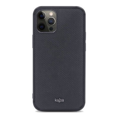 Apple iPhone 12 Pro Max Kılıf Kajsa Preppie Serisi Dark Kapak