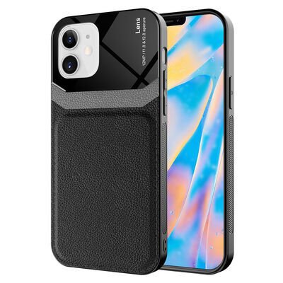 Apple iPhone 12 Kılıf ?Patinda Emiks Kapak