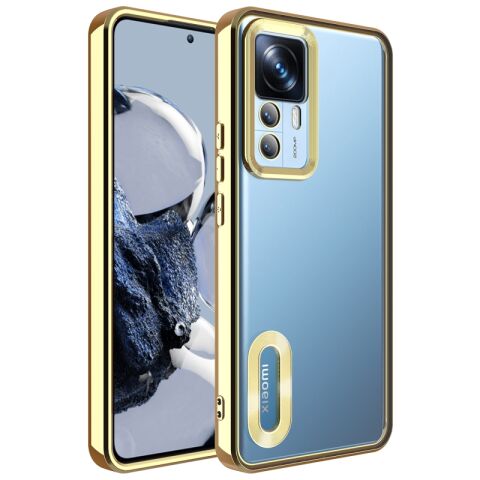 Xiaomi Mi 12T Kılıf Kamera Korumalı Logo Gösteren Patinda Omega Kapak