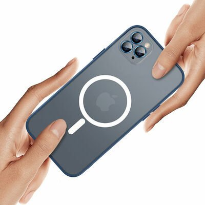 Apple iPhone 12 Pro Kılıf Patinda Mokka Wireless Kapak