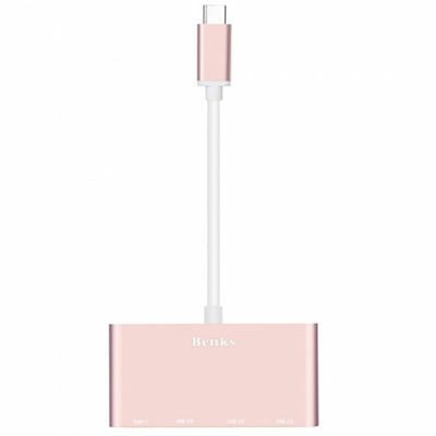 Benks U23 Type-C to 3 in 1 Usb Adaptör (Usb 3.0+2.Usb2.0)