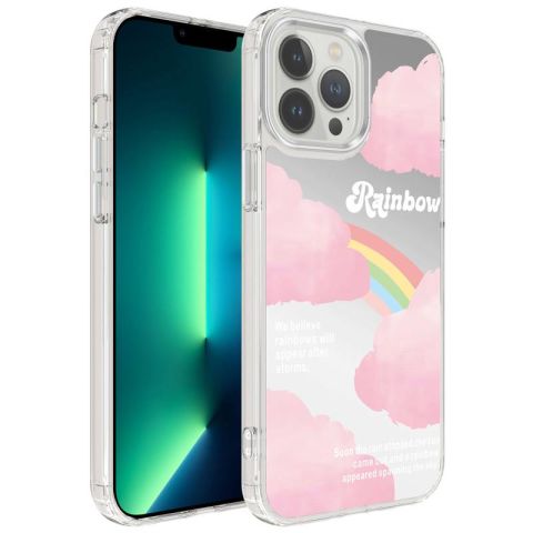 Apple iPhone 12 Pro Kılıf Airbagli Parlak Tasarımlı Patinda Mimbo Kapak