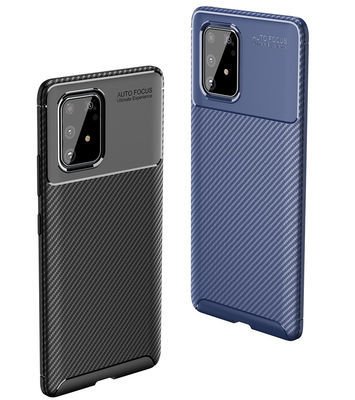 Galaxy A91 (S10 Lite) Kılıf Patinda Negro Silikon Kapak