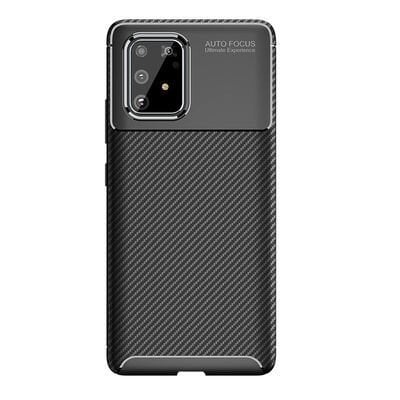 Galaxy A91 (S10 Lite) Kılıf Patinda Negro Silikon Kapak