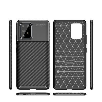 Galaxy A91 (S10 Lite) Kılıf Patinda Negro Silikon Kapak