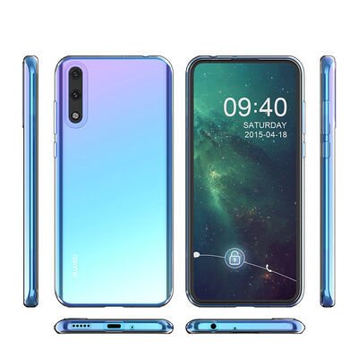 Huawei P Smart S (Y8P) Kılıf Patinda Süper Silikon Kapak