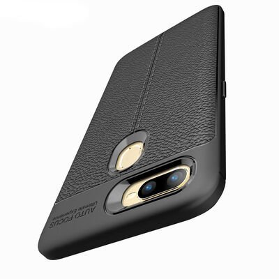 Oppo A12 Kılıf Patinda Niss Silikon Kapak