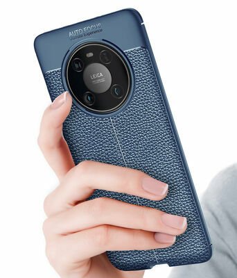 Huawei Mate 40 Pro Kılıf Patinda Niss Silikon Kapak