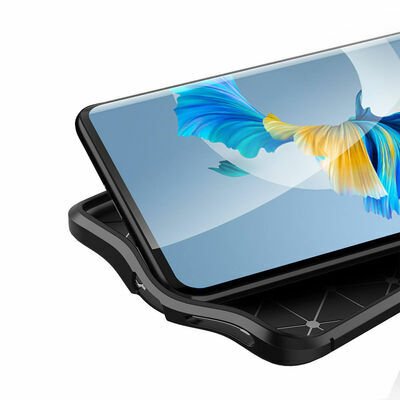 Huawei Mate 40 Pro Kılıf Patinda Niss Silikon Kapak