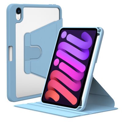 Apple iPad Mini 2021 (6.Nesil) Kılıf Patinda Nayn Dönebilen Standlı Kılıf