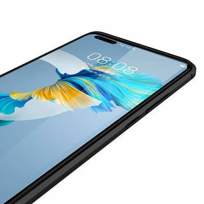 Huawei Mate 40 Pro Kılıf Patinda Niss Silikon Kapak