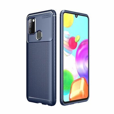 Galaxy A21S Kılıf Patinda Negro Silikon Kapak