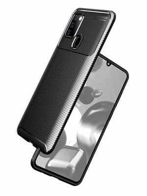 Galaxy A21S Kılıf Patinda Negro Silikon Kapak