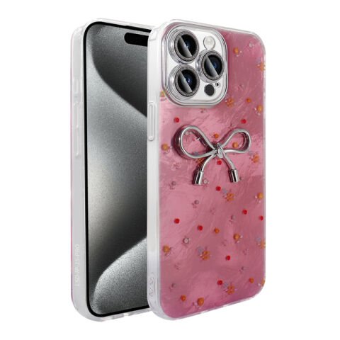 Apple iPhone 15 Pro Kılıf Kamera Korumalı Figürlü Patinda Ponti Silikon Kapak