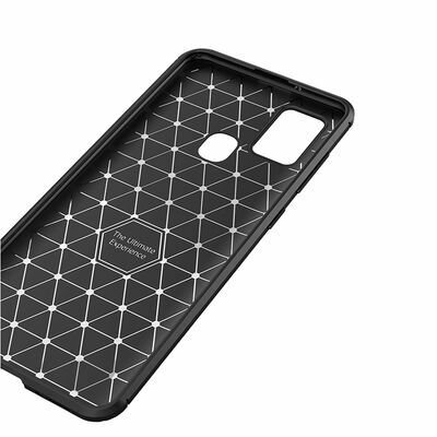 Galaxy A21S Kılıf Patinda Negro Silikon Kapak
