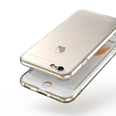Apple iPhone 6 Kılıf Patinda Kamera Korumalı Süper Silikon Kapak