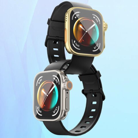 Huawei Watch Fit 3 to Apple Watch Ultra 49mm Kasa Dönüştürücü ve Ekran Koruyucu Patinda Watch Gard 33