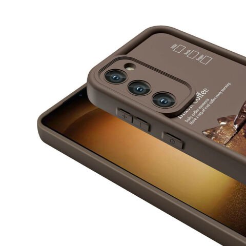 Galaxy S23 Kılıf Kamera Korumalı Baskılı Arka Yüzey Patinda Klas Kapak