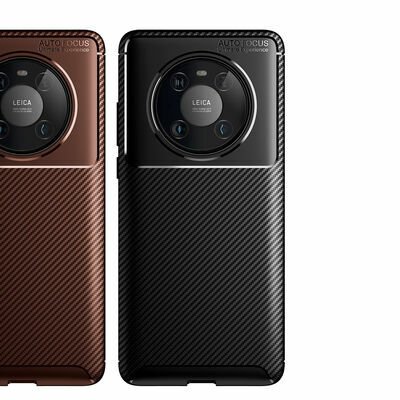Huawei Mate 40 Pro Kılıf Patinda Negro Silikon Kapak
