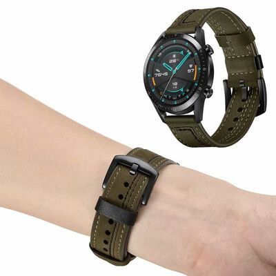 Galaxy Watch 46mm (22mm) KRD-19 Deri Kordon