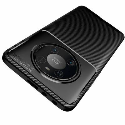 Huawei Mate 40 Pro Kılıf Patinda Negro Silikon Kapak