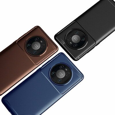 Huawei Mate 40 Pro Kılıf Patinda Negro Silikon Kapak