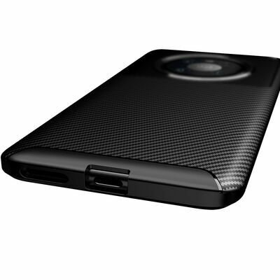 Huawei Mate 40 Pro Kılıf Patinda Negro Silikon Kapak