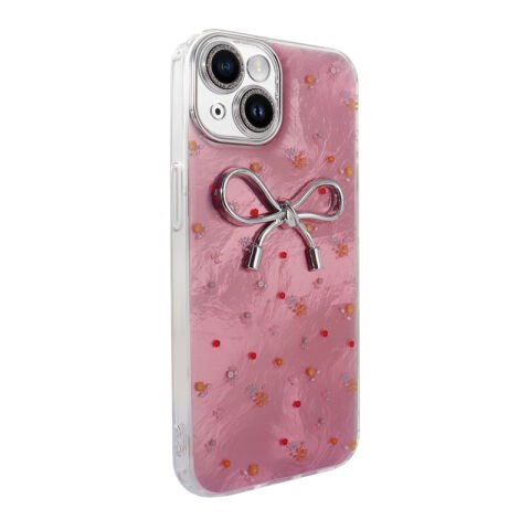 Apple iPhone 15 Kılıf Kamera Korumalı Figürlü Patinda Ponti Silikon Kapak