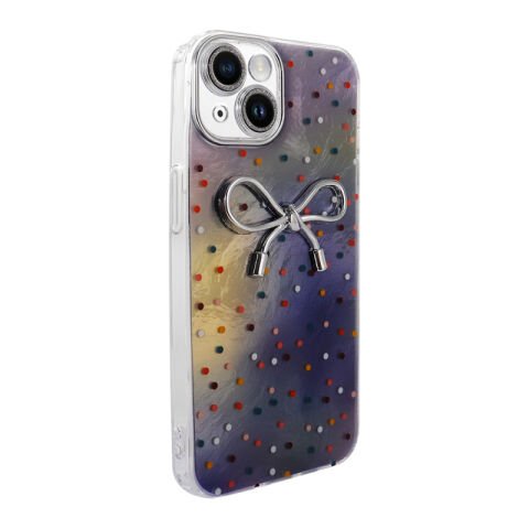 Apple iPhone 15 Kılıf Kamera Korumalı Figürlü Patinda Ponti Silikon Kapak