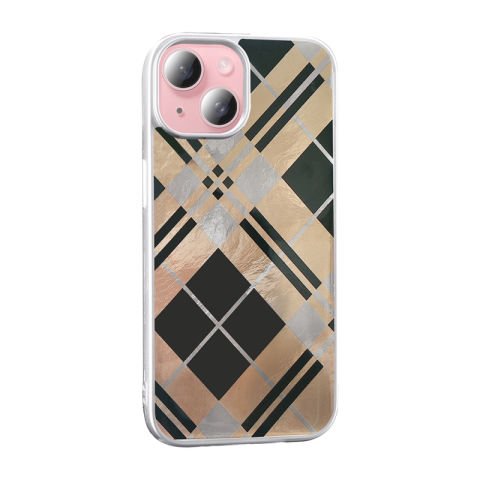 Apple iPhone 13 Kılıf Desenli Patinda Mep Kapak